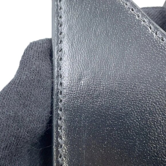 Givenchy Cutout Phone Holder Shoulder Bag Size Mini Leather Black - Picture 6 of 15